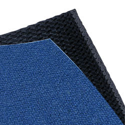 Blue and black acoustic panel