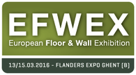 EFWEX • 13 - 15 March 2016 • Ghent
