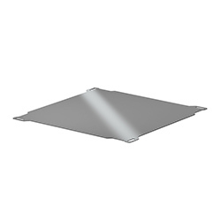 Metal safety plate