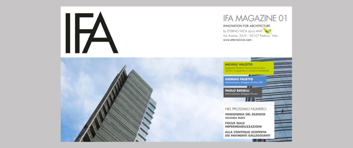 IFA Magazine, the new magazine of Eterno Ivica