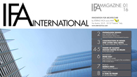 IFA MAGAZINE • N. 1 GENNAIO 2016 • Innovation for architecture