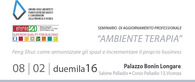 Seminario di aggiornamento professionale - "AMBIENTE TERAPIA" Seminario di aggiornamento professionale - "AMBIENTE TERAPIA"