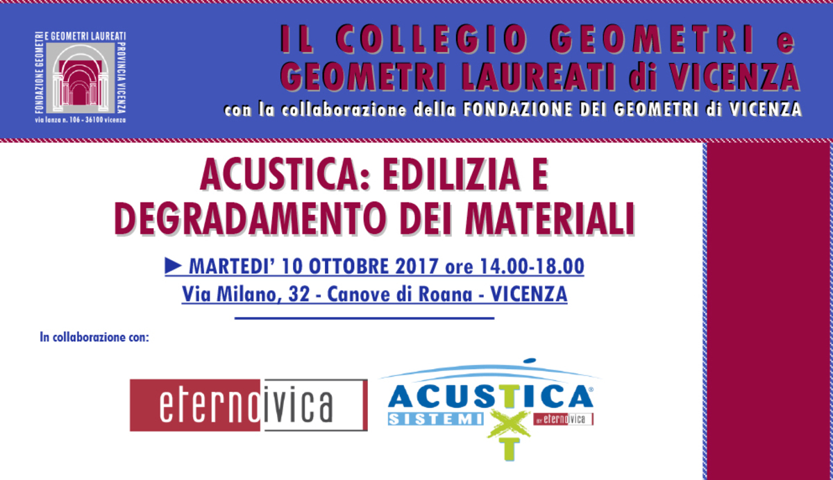Acustica: edilizia e degradamento dei materiali