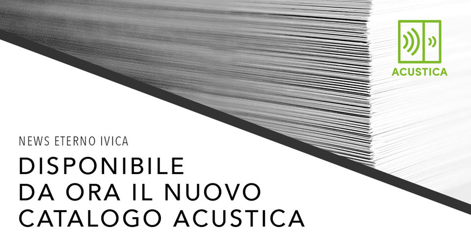 New catalogue for Acustica!