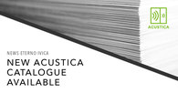 New catalogue for Acustica!