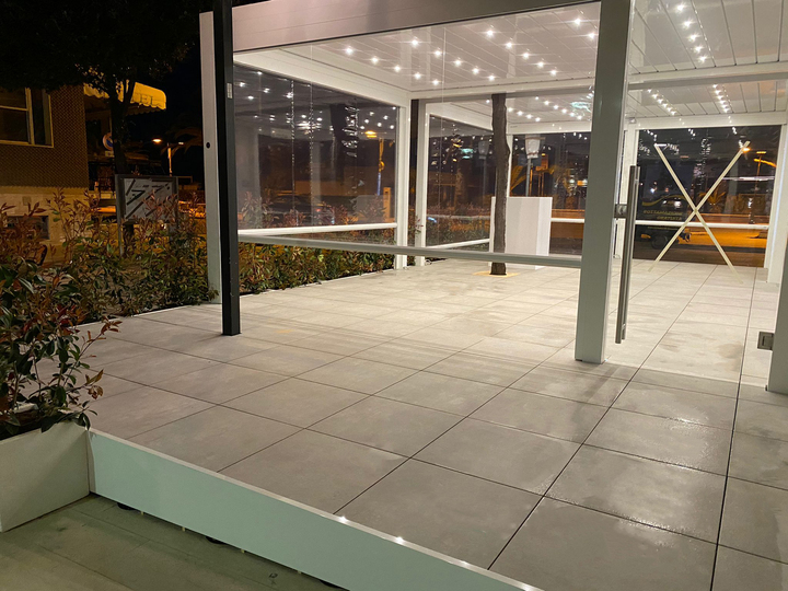 New external area with Pedestal PRIME®