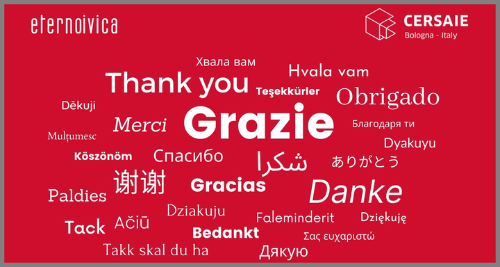 Thank you Cersaie 2021! Thank you Cersaie 2021!