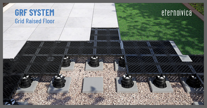 GRF-System: ein innovatives System zum Verlegen von Doppelböden im Außenbereich